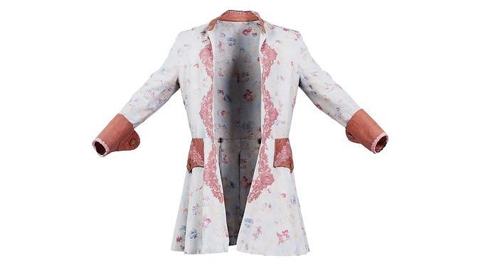 Heaven Jacket Low-poly 3D model