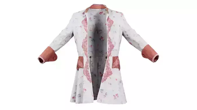 Heaven Jacket Low-poly 3D model