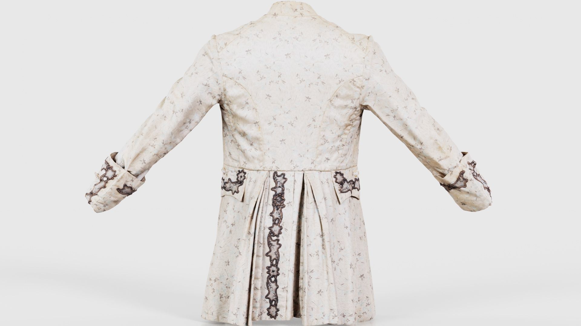 Lace Jacket Low-poly 3D model_21