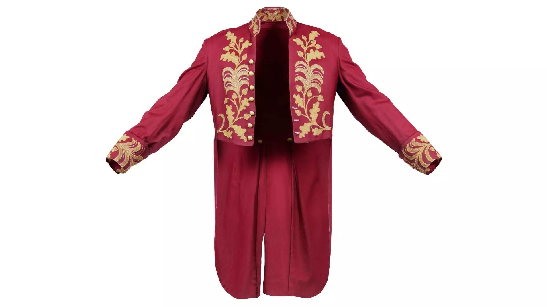 Lackey Jacket Low-poly 3D model