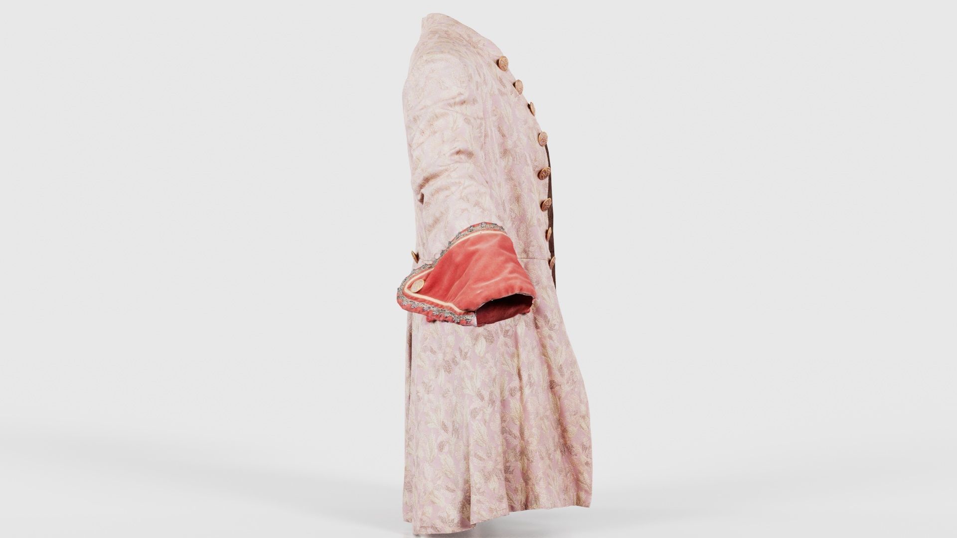 Leaf Jacket Low-poly 3D model_18