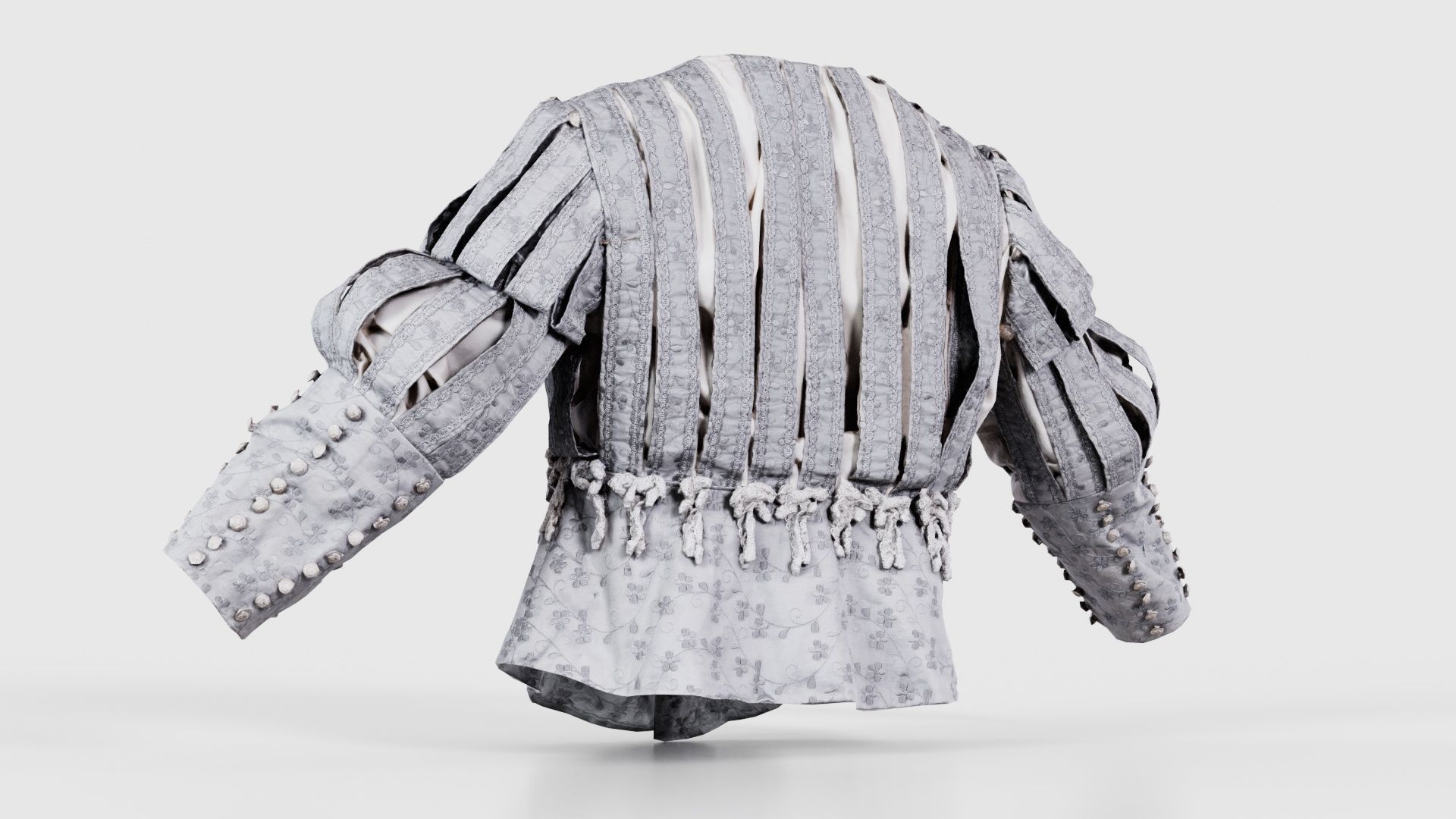 Prince Jacket Puff Low-poly 3D model_22