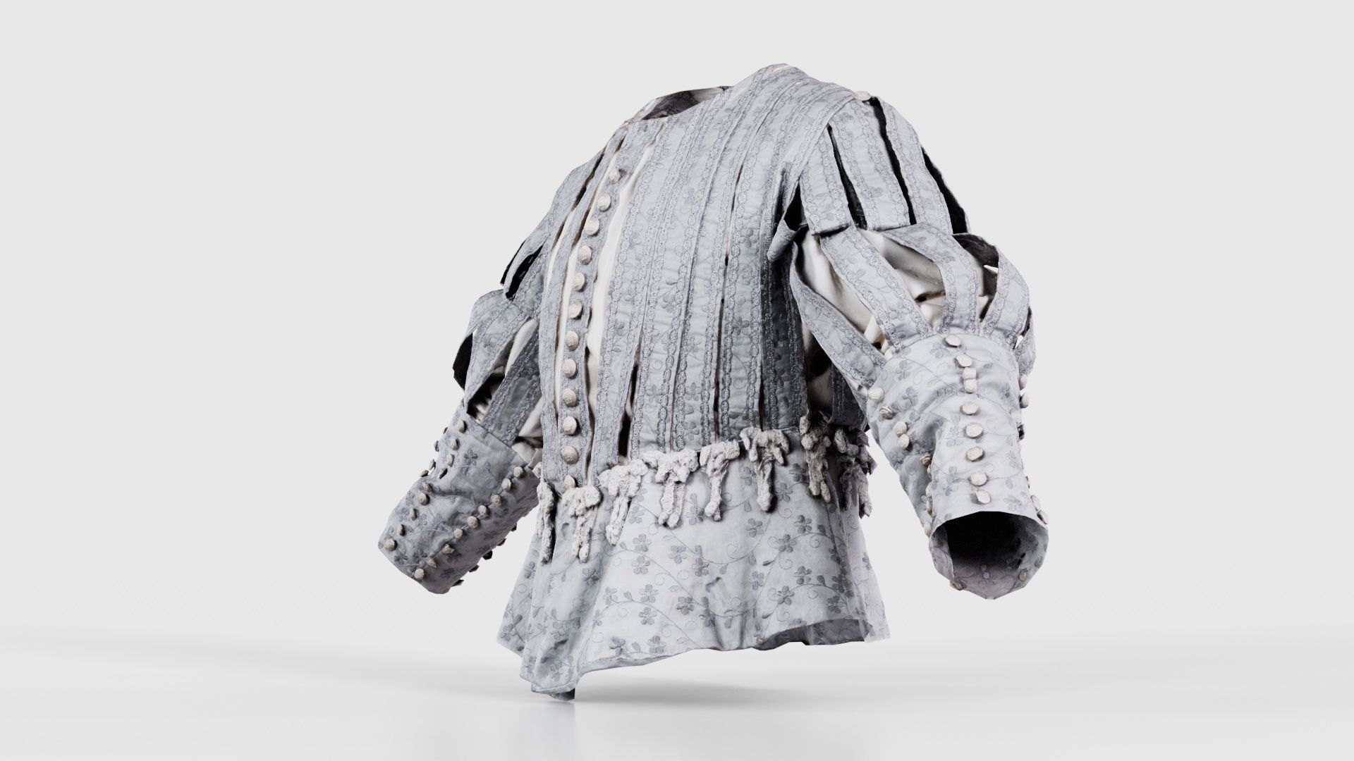 Prince Jacket Puff Low-poly 3D model_25