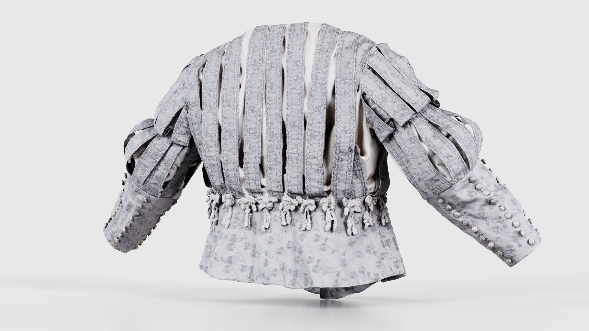 Prince Jacket Puff Low-poly 3D model_20