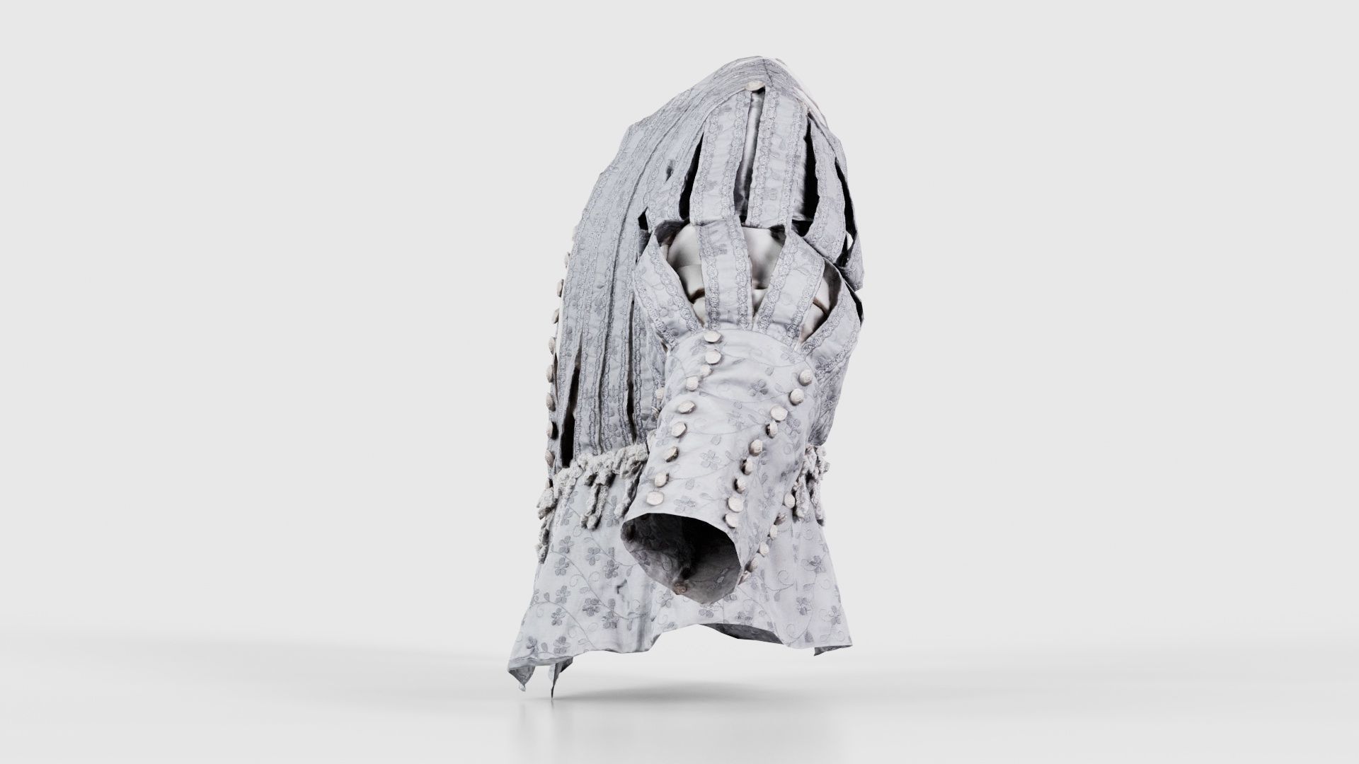 Prince Jacket Puff Low-poly 3D model_24