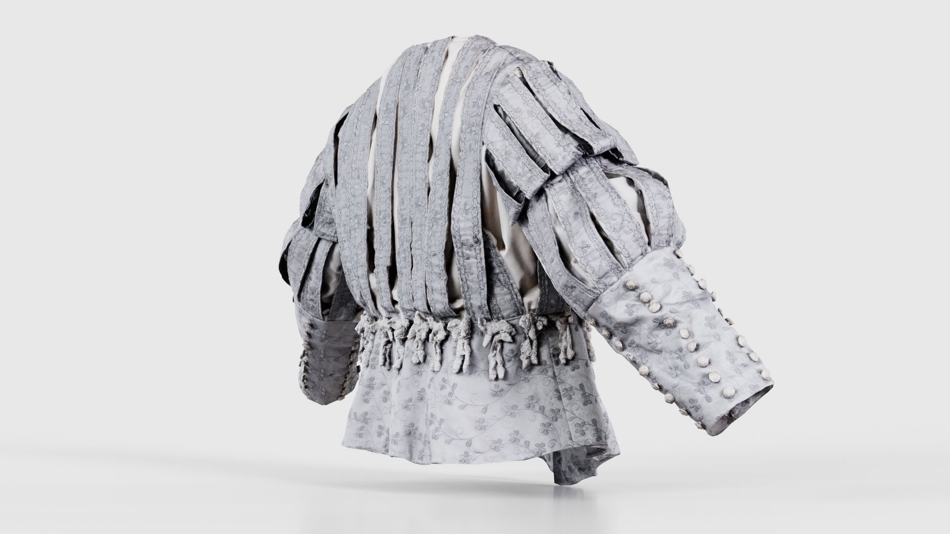 Prince Jacket Puff Low-poly 3D model_19