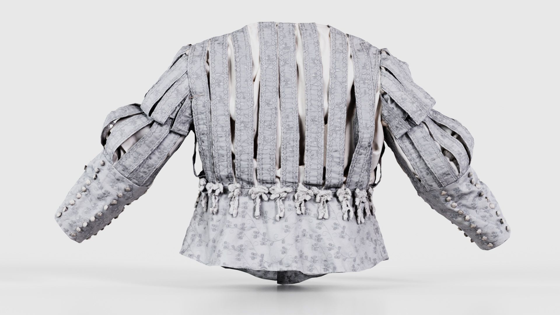 Prince Jacket Puff Low-poly 3D model_21