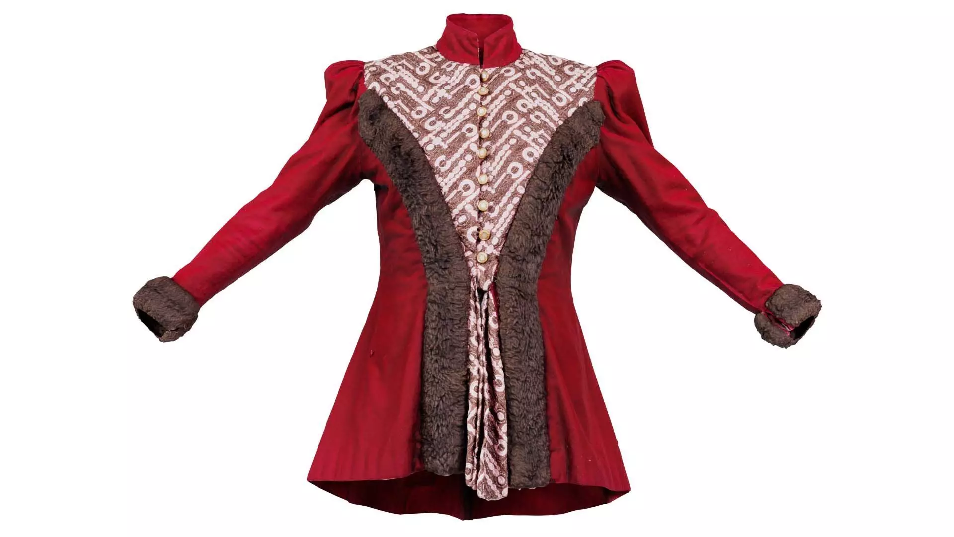 Queen Jacket Low-poly 3D model_0