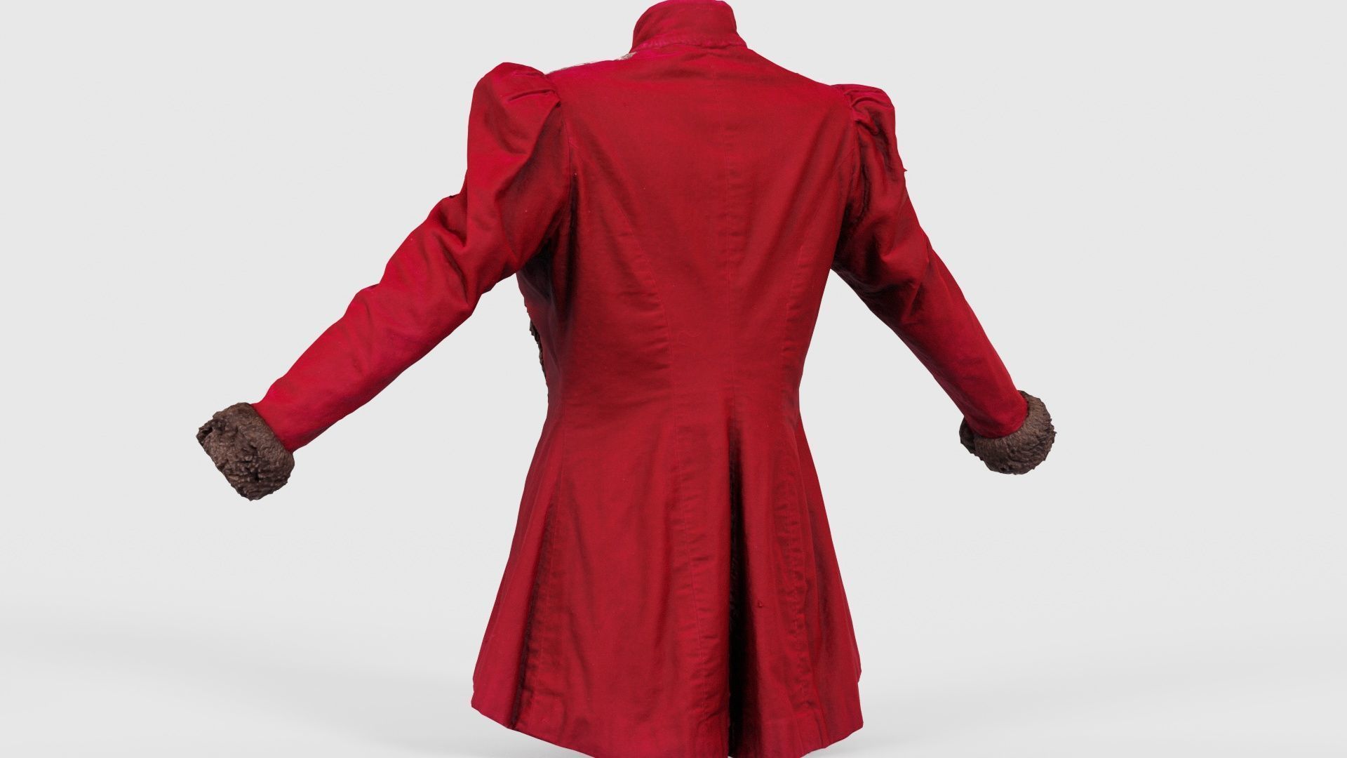 Queen Jacket Low-poly 3D model_22