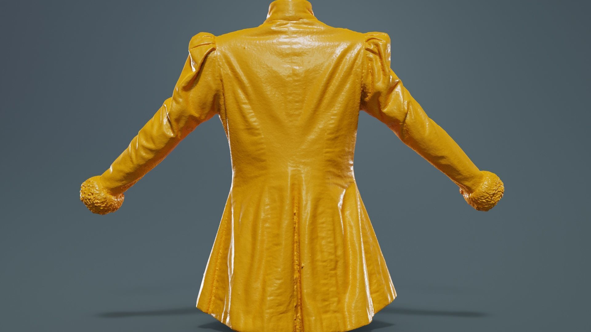 Queen Jacket Low-poly 3D model_13