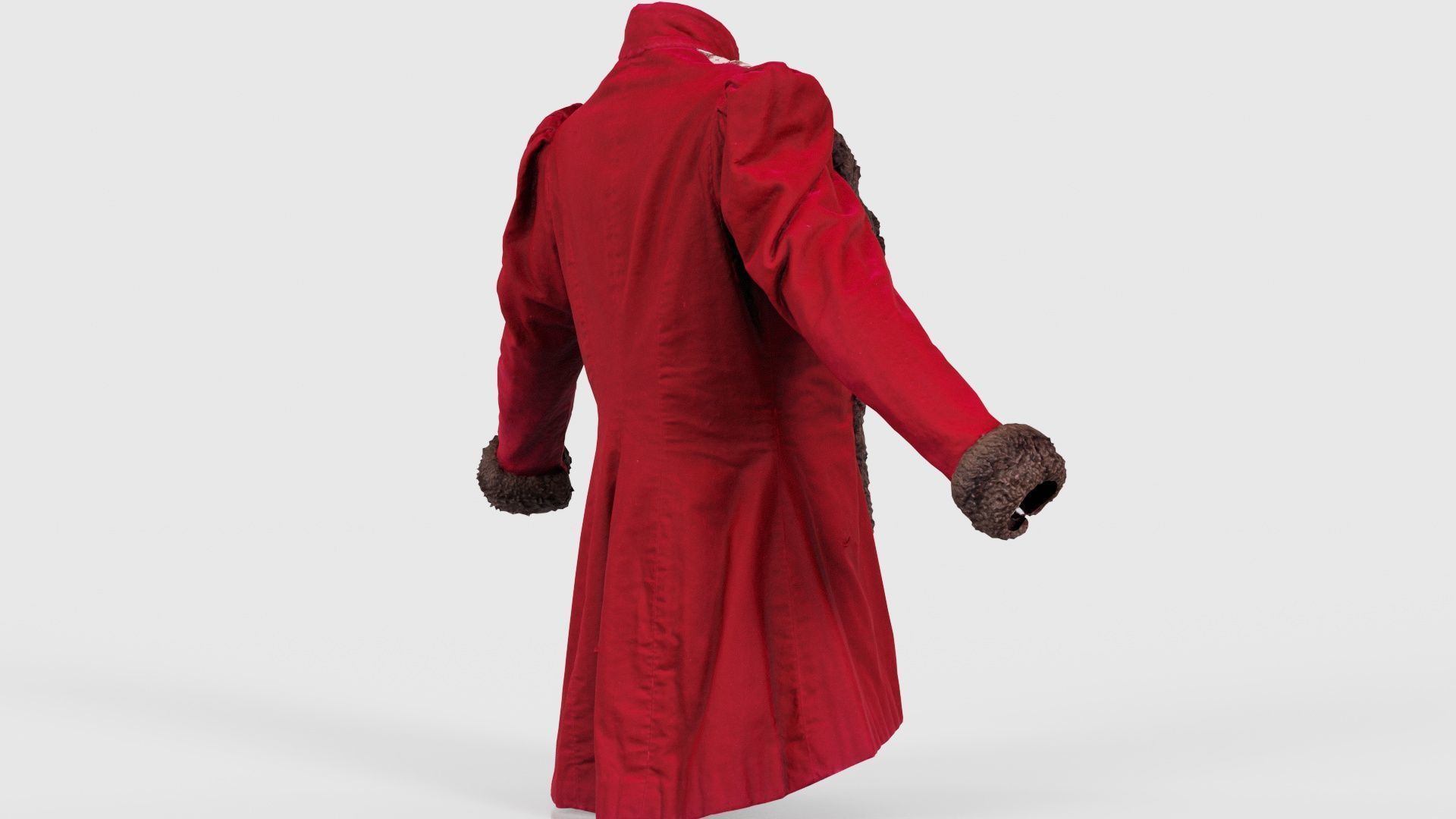 Queen Jacket Low-poly 3D model_19