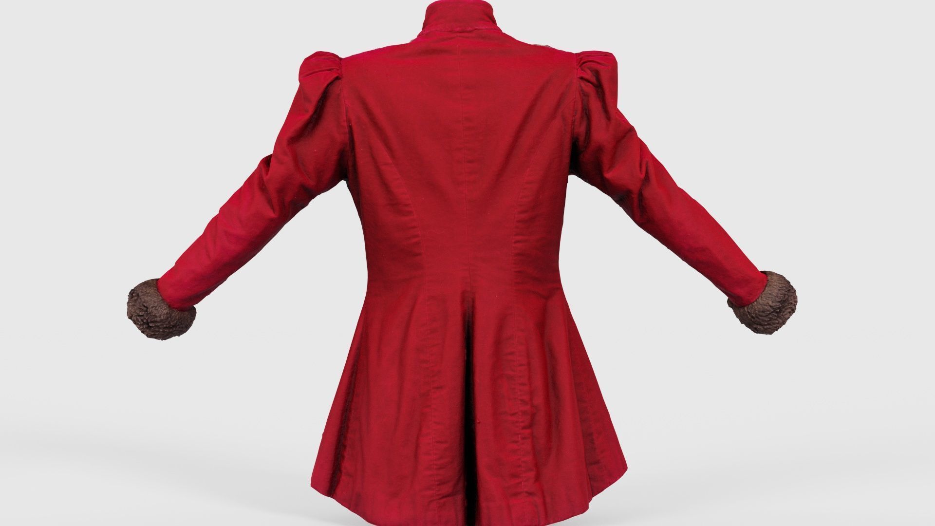 Queen Jacket Low-poly 3D model_21