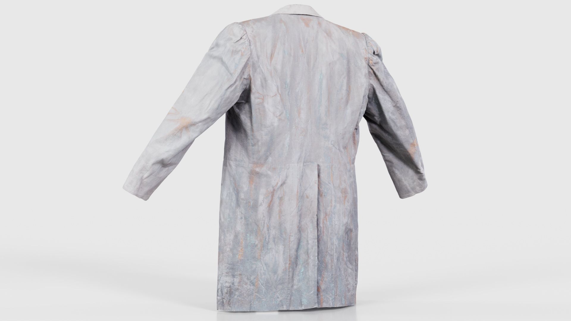 Statue Jacket Low-poly 3D model_22