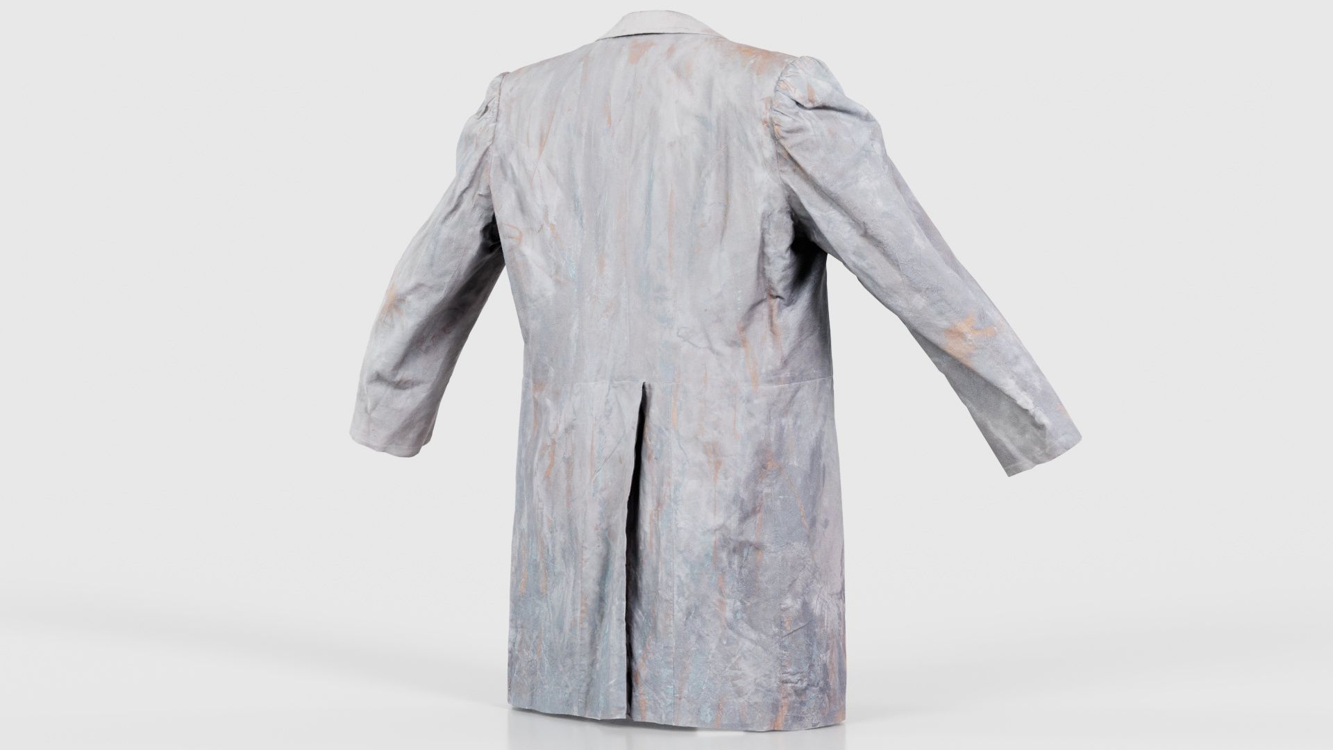 Statue Jacket Low-poly 3D model_20