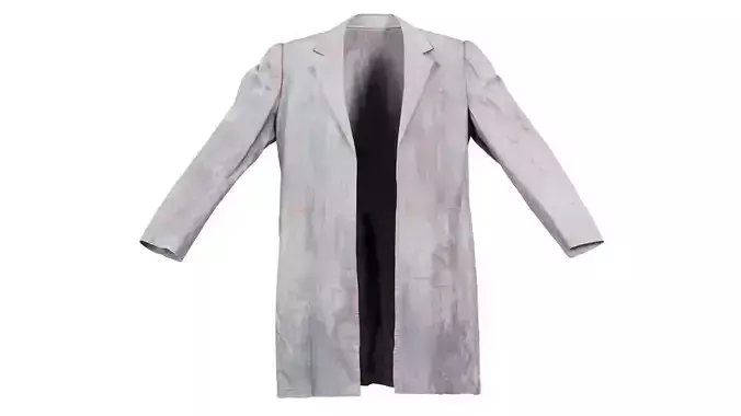 Statue Jacket Low-poly 3D model Statue Jacket Low-poly 3D model