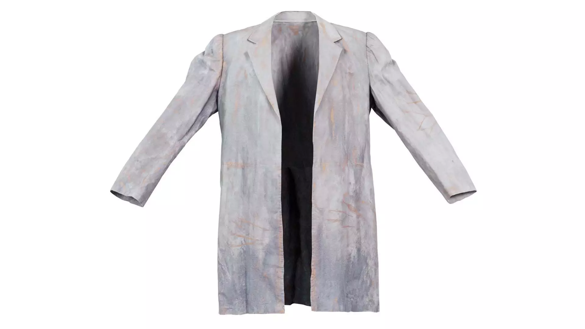 Statue Jacket Low-poly 3D model_0