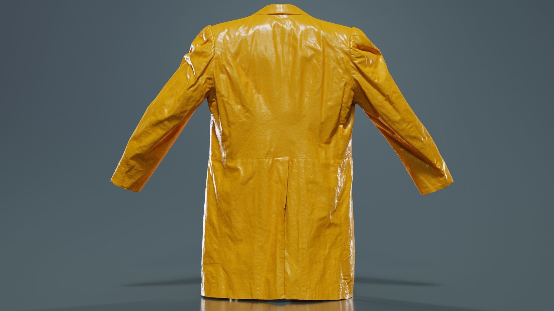 Statue Jacket Low-poly 3D model_13