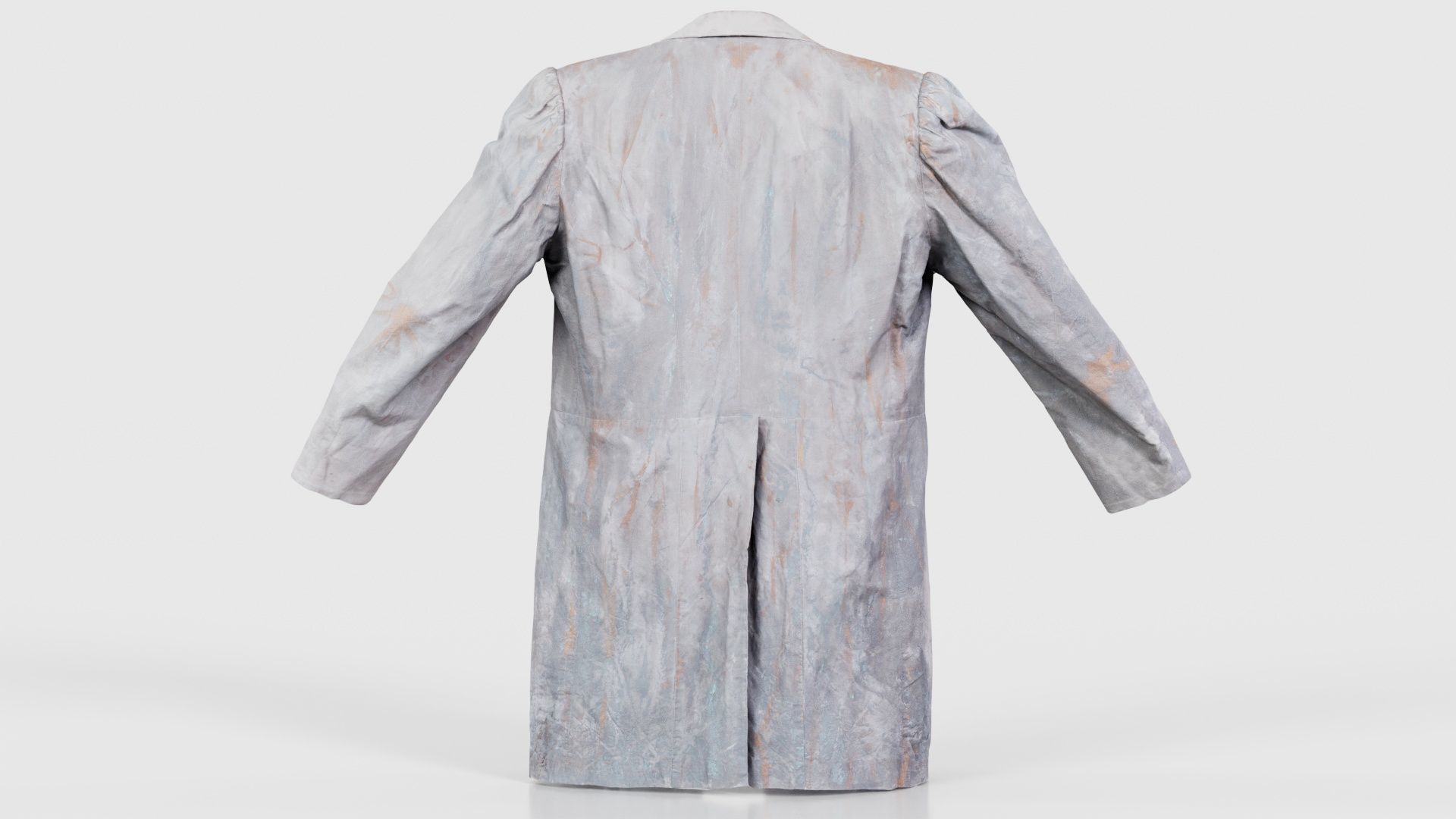 Statue Jacket Low-poly 3D model_21