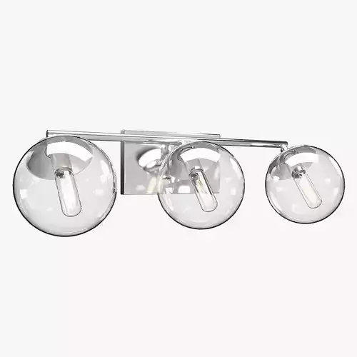Mod 3-light Bath Vanity Wall Light P2856 3D model