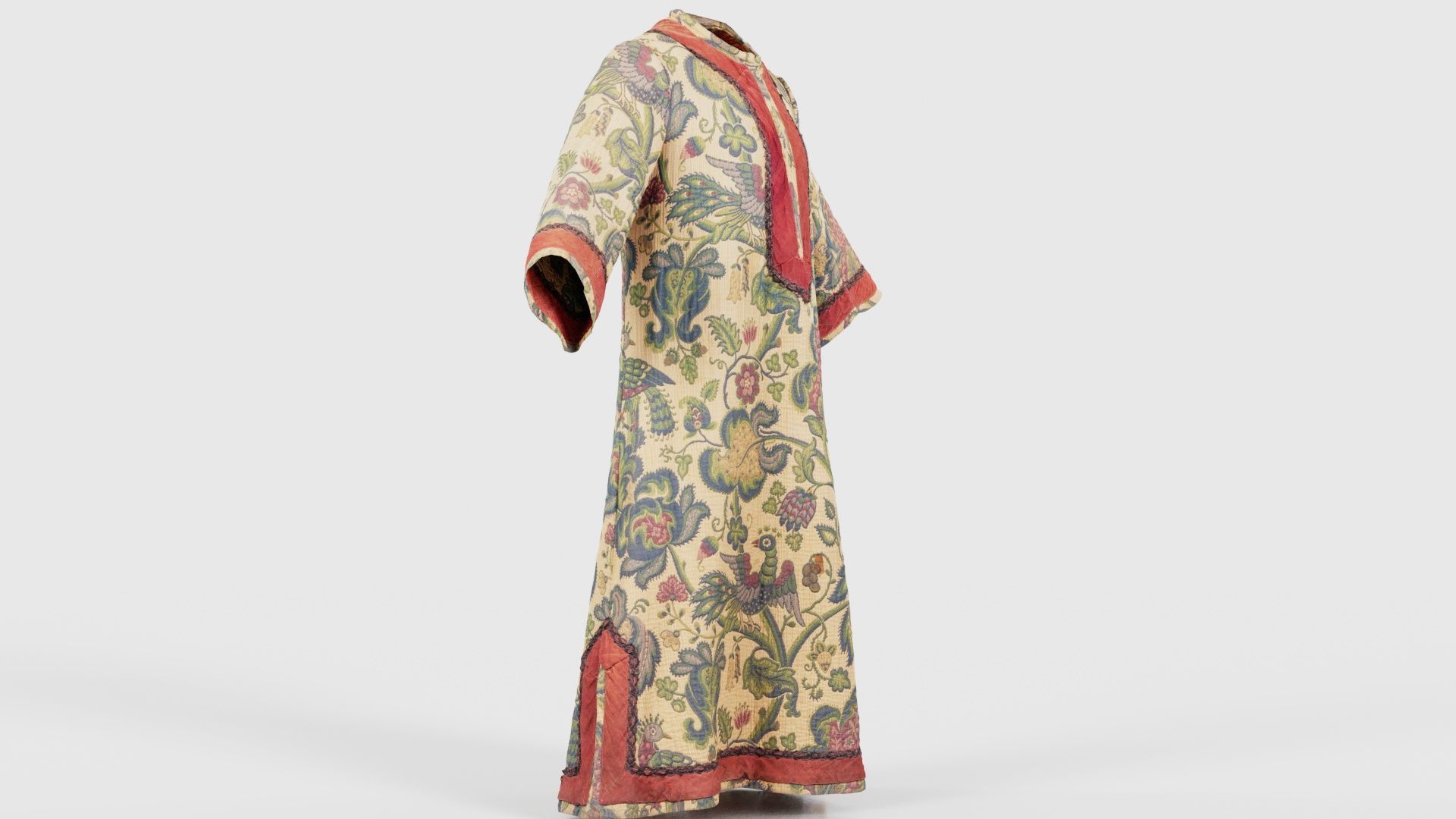 Bird Robe Low-poly 3D model_17