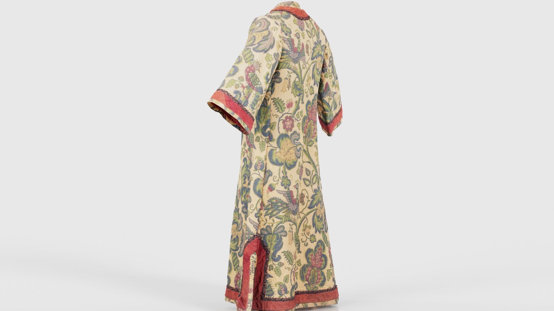 Bird Robe Low-poly 3D model_23