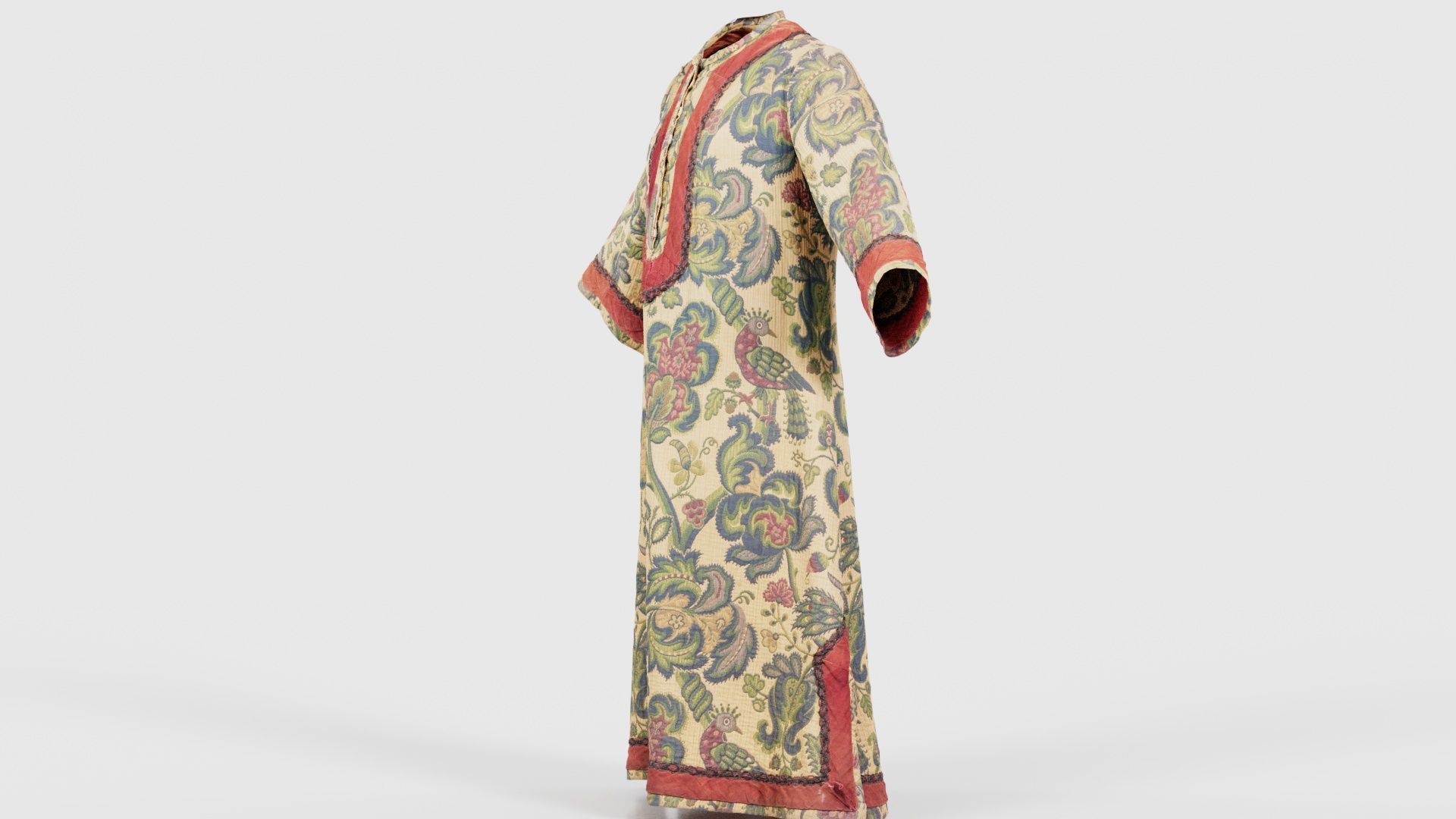 Bird Robe Low-poly 3D model_25