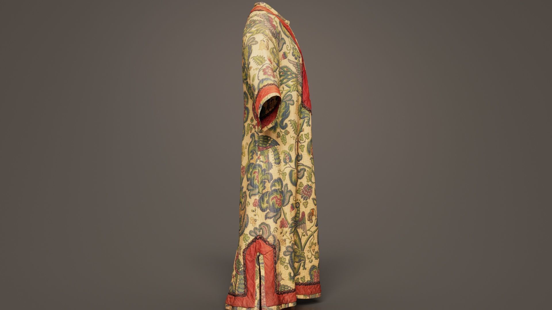 Bird Robe Low-poly 3D model_1