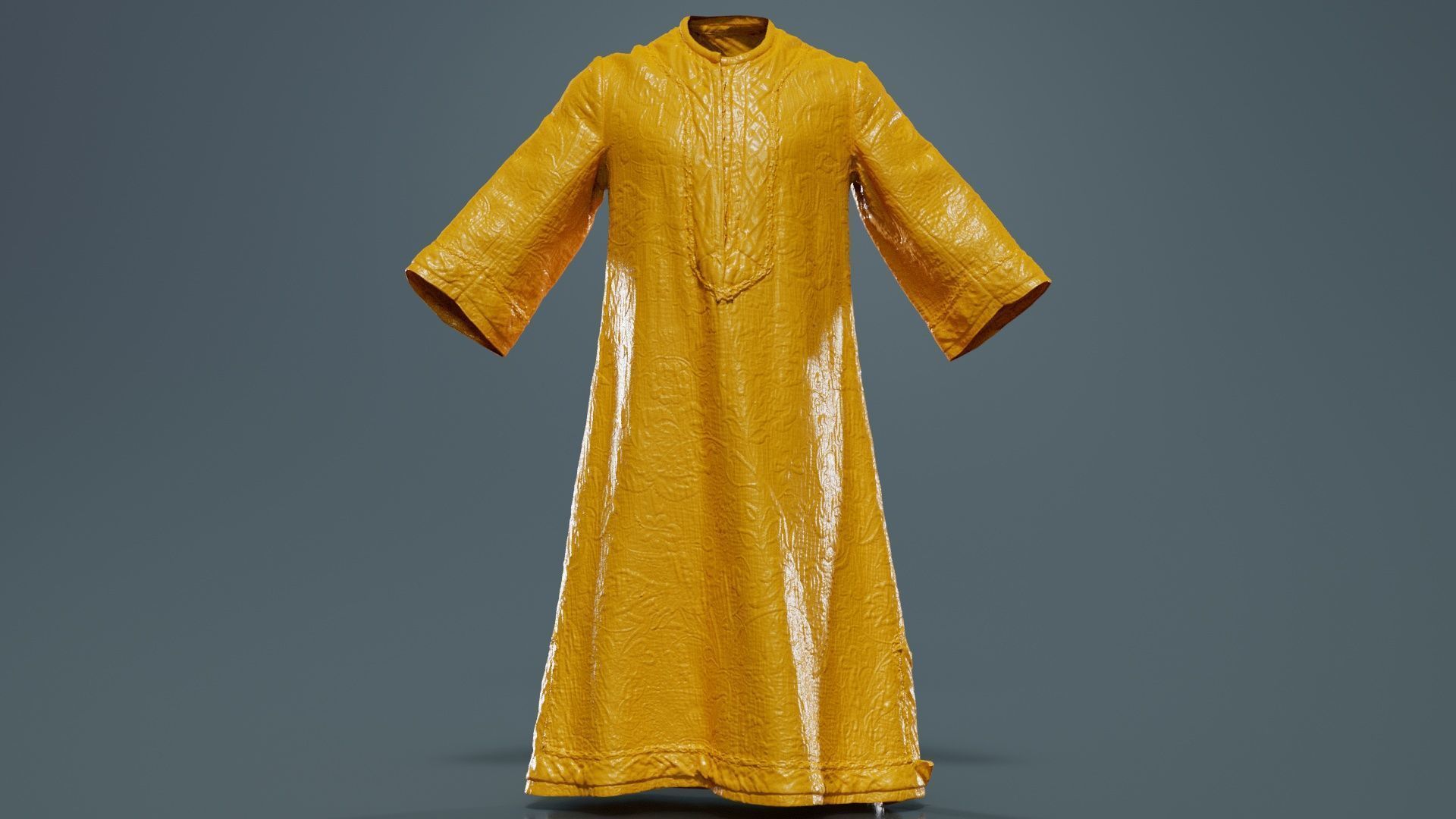 Bird Robe Low-poly 3D model_12