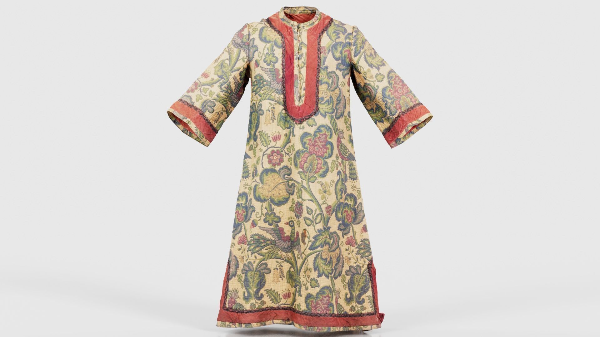 Bird Robe Low-poly 3D model_15