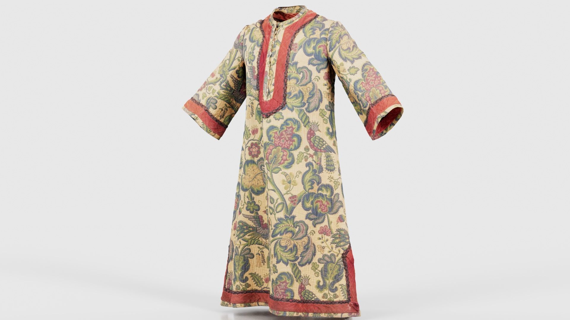 Bird Robe Low-poly 3D model_26