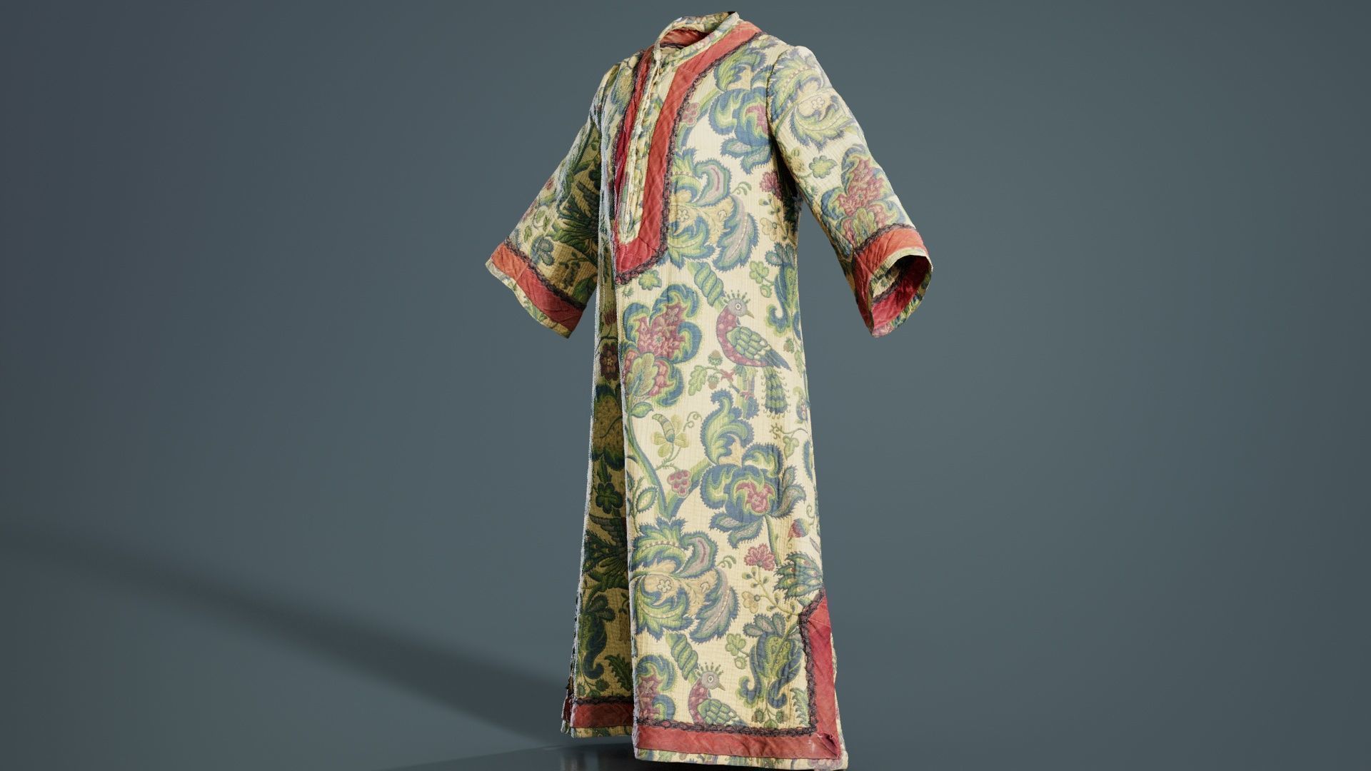 Bird Robe Low-poly 3D model_6