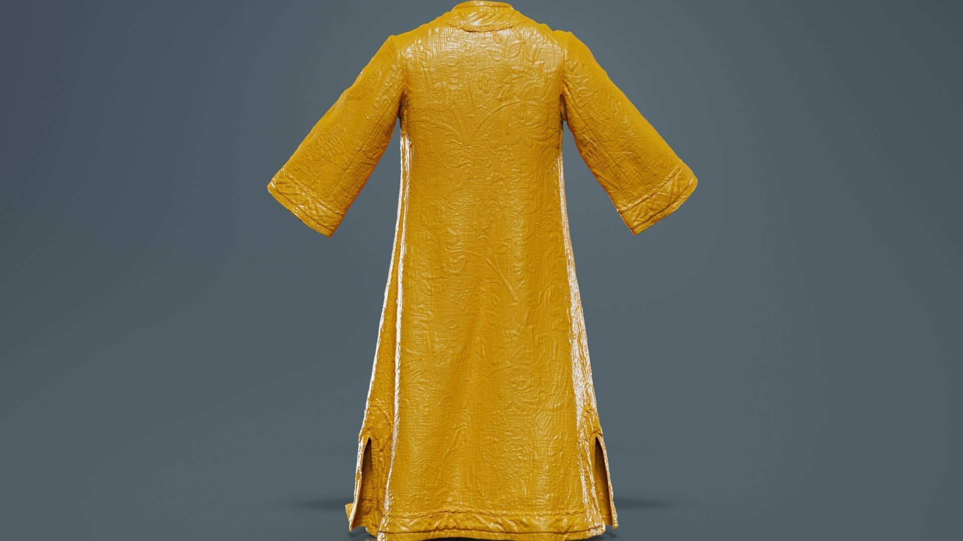 Bird Robe Low-poly 3D model_13