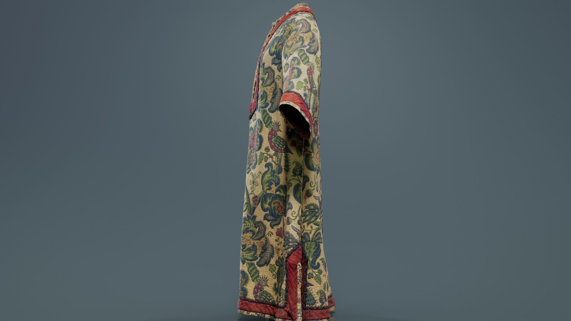 Bird Robe Low-poly 3D model_5