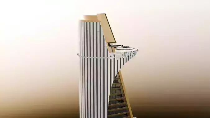 tony stark HQ 3D model