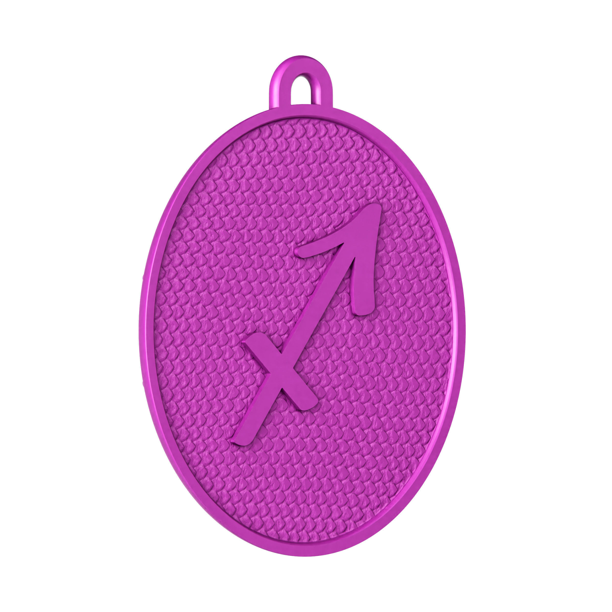 Sagittarius Zodiac Pendant 3D print model_5