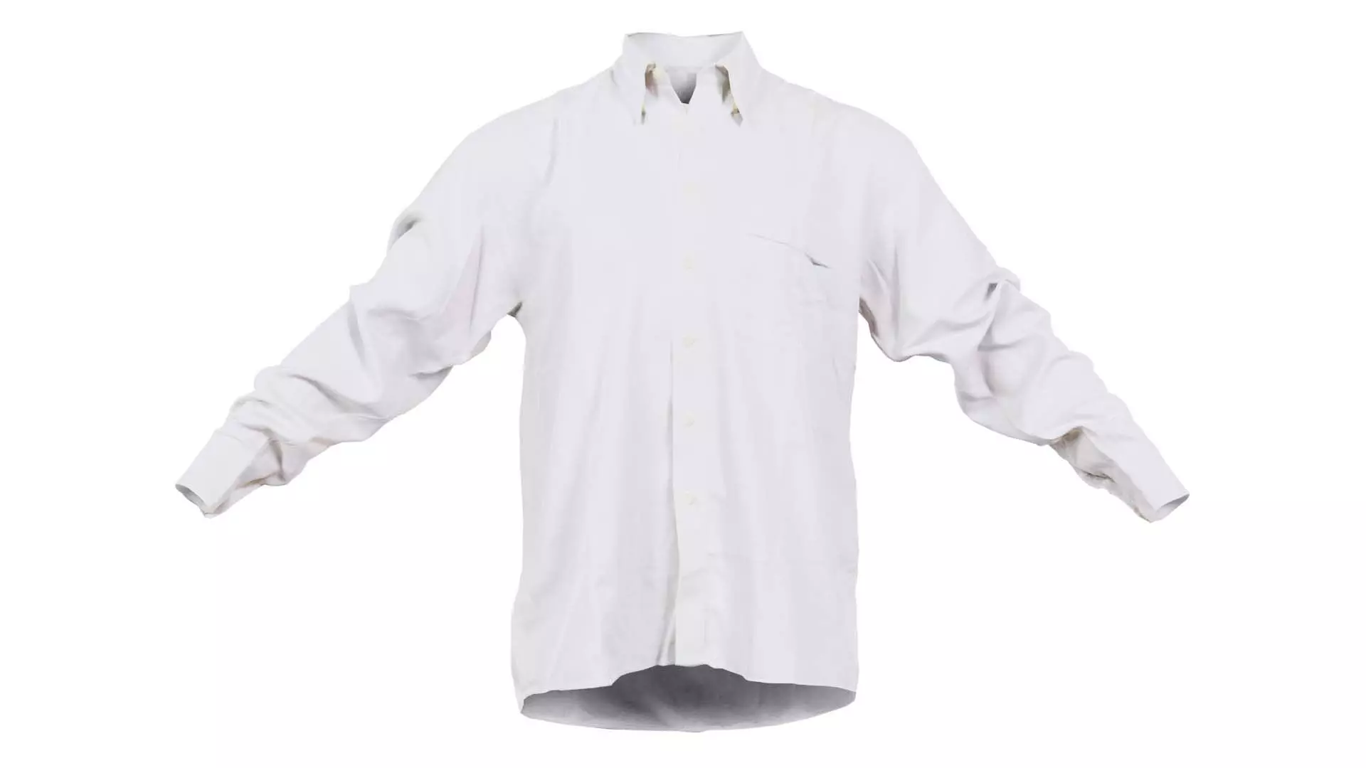 Peaky Blinders Shirt Low-poly 3D model