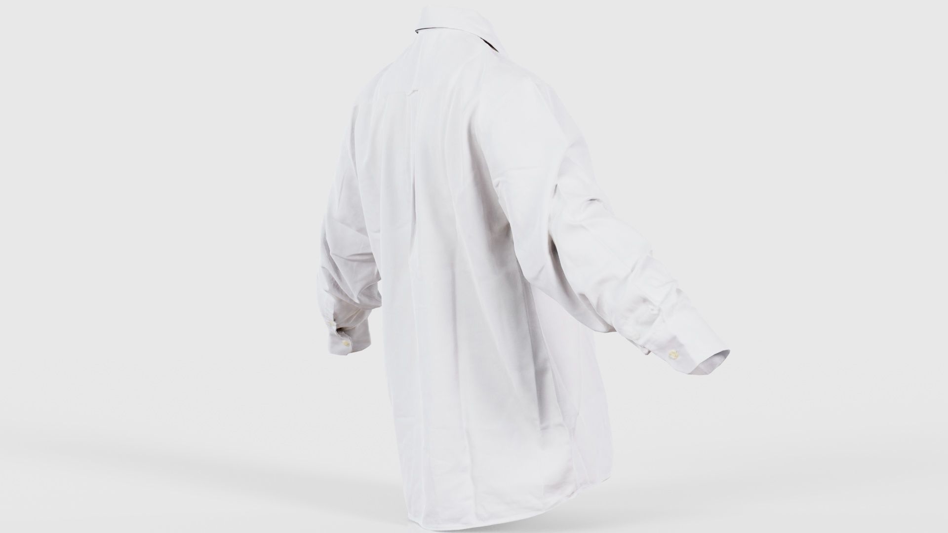 Peaky Blinders Shirt Tie Low-poly 3D model_19