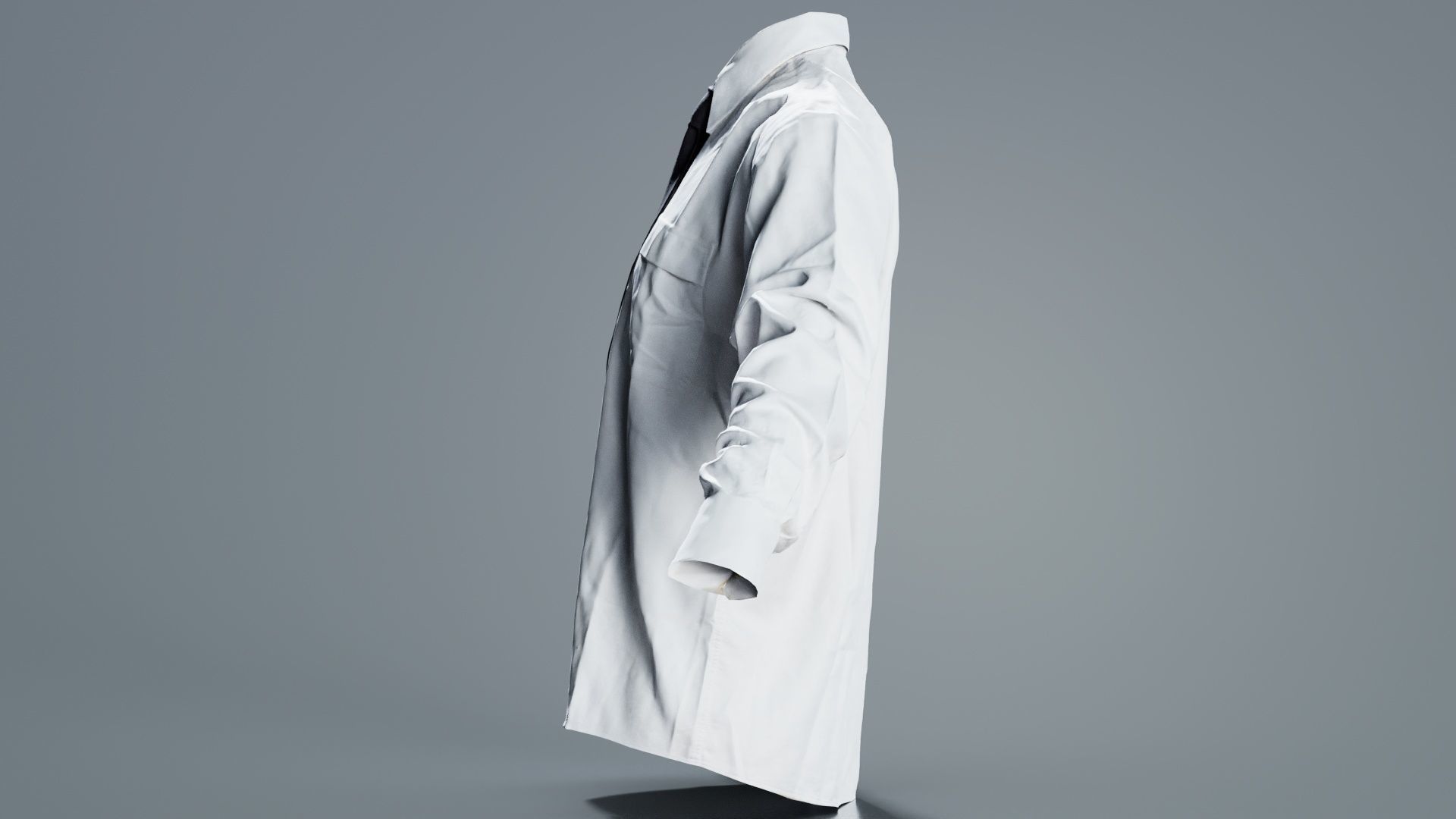 Peaky Blinders Shirt Tie Low-poly 3D model_7