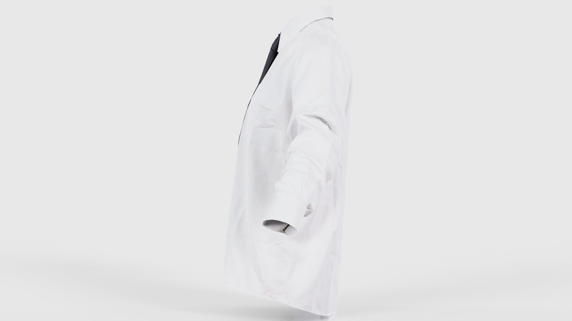 Peaky Blinders Shirt Tie Low-poly 3D model_24