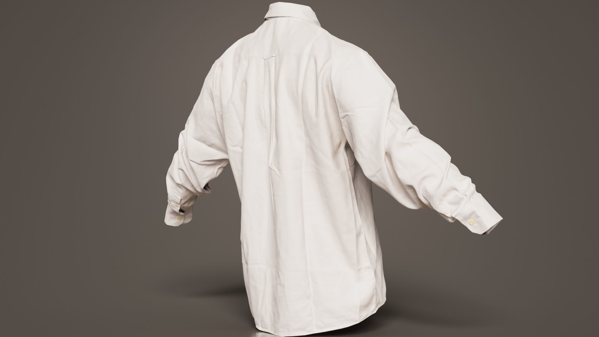 Peaky Blinders Shirt Tie Low-poly 3D model_8