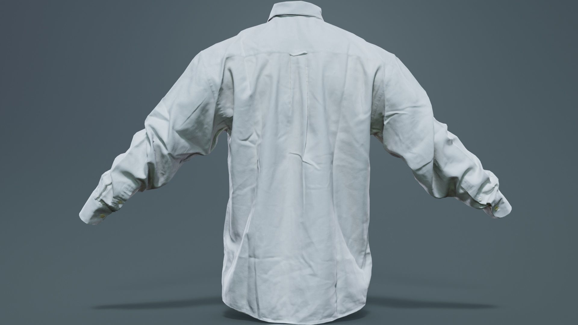 Peaky Blinders Shirt Tie Low-poly 3D model_2