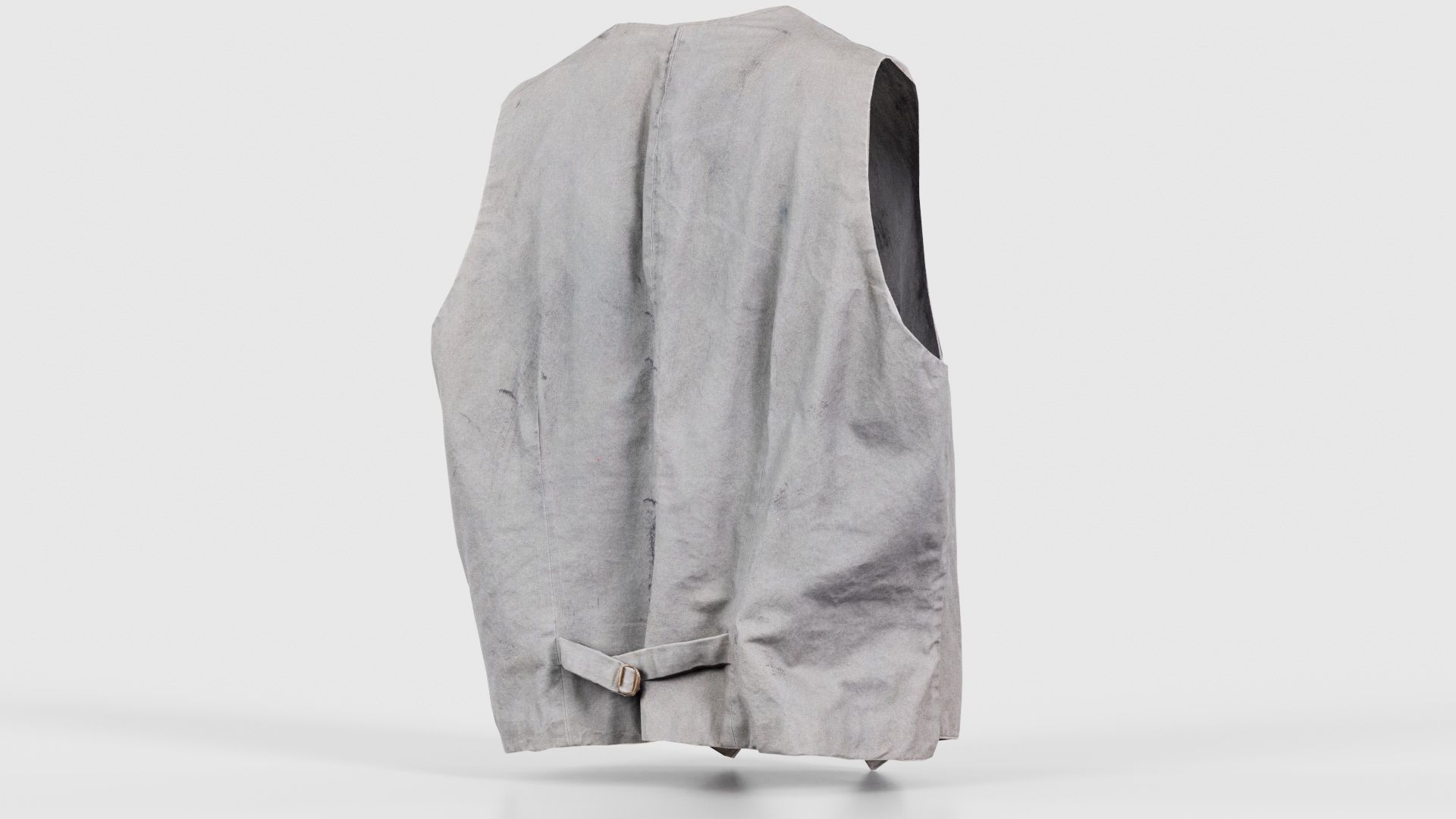 Statue Gilet Low-poly 3D model_20