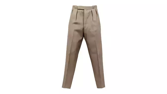 Army Trousers Low-poly 3D model