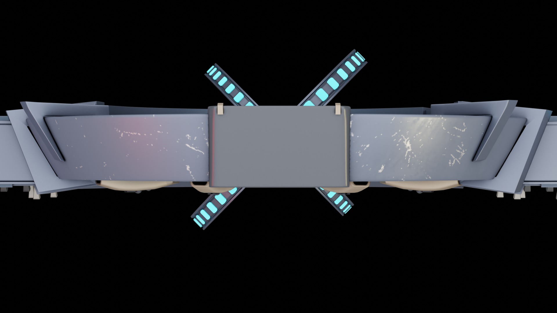 Sci-Fi Alien Spaceship 3D model_10