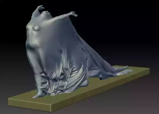 Walk on the wind 3D print model