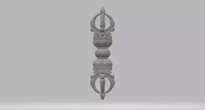 A Tibetan Vajra Dorje 3D print model