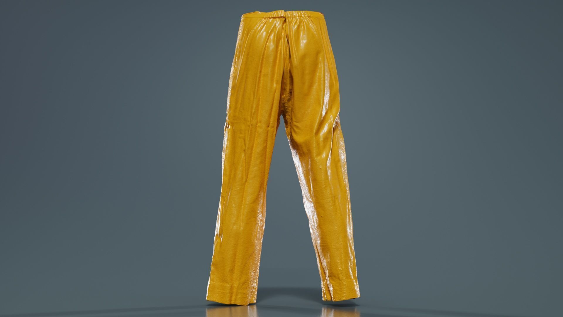 Indian Trousers Low-poly 3D model_13