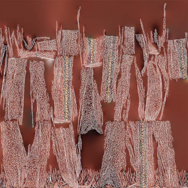 Indian Trousers Low-poly 3D model_14