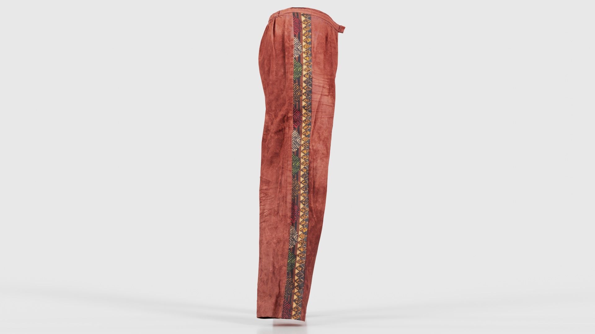 Indian Trousers Low-poly 3D model_18