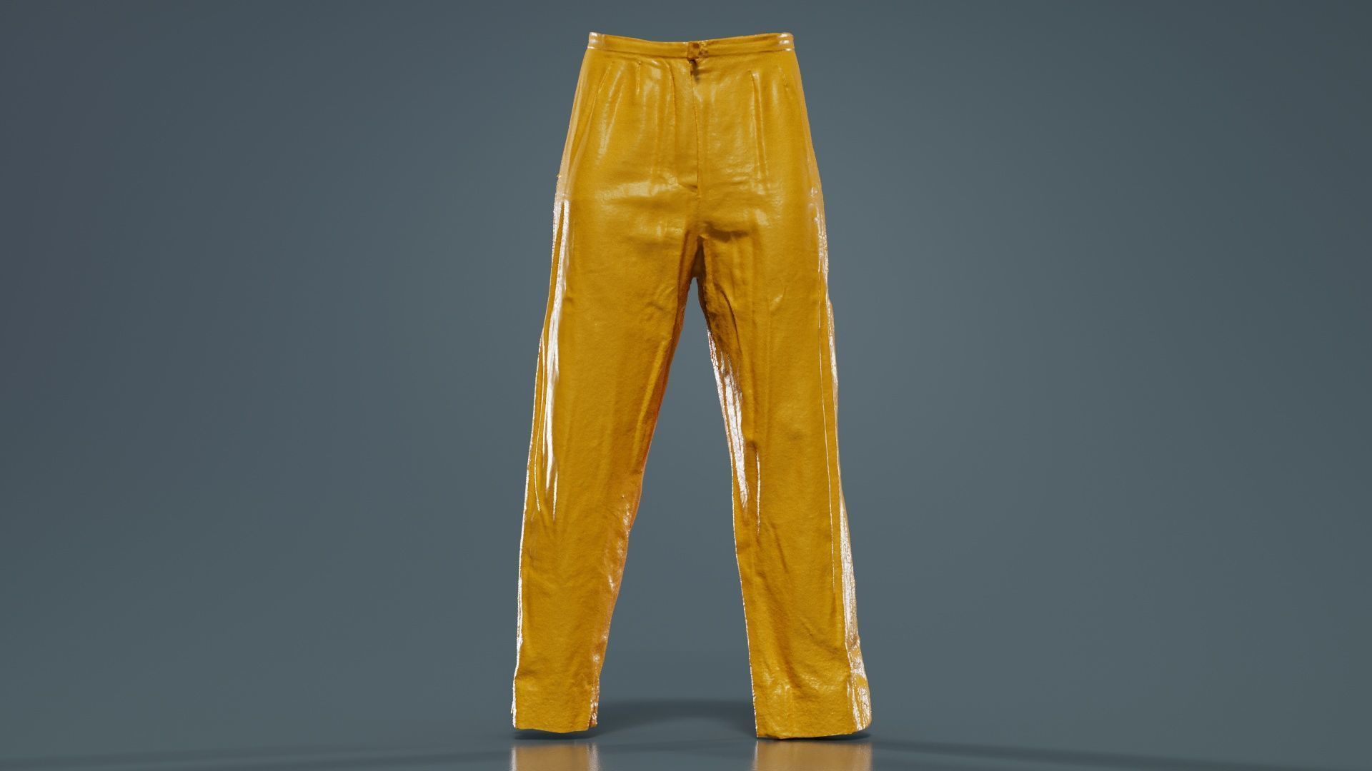 Indian Trousers Low-poly 3D model_12